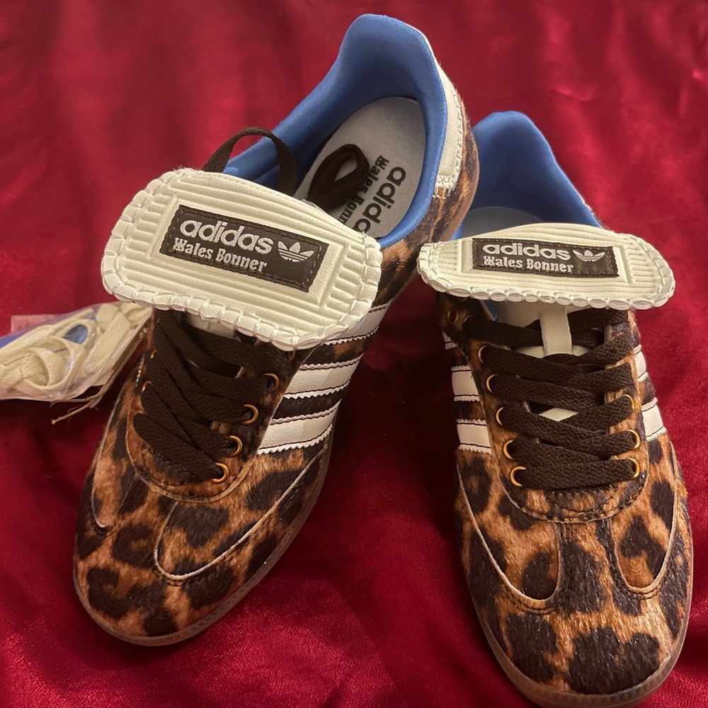 Wales Bonner Leopard Adidas Sambas